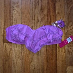 NEW with Tags Xhilaration Bandeau Flounce Top